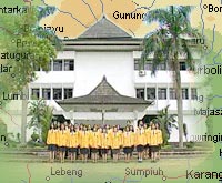 view of rektorat unsoed